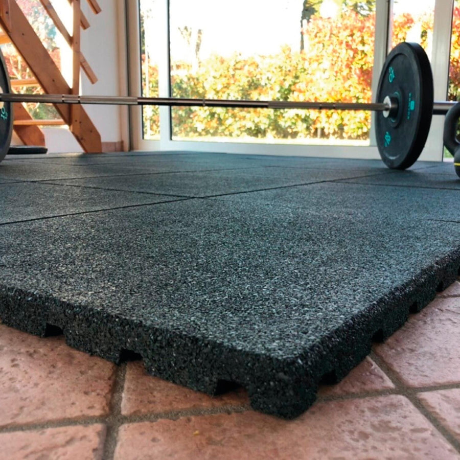 Piastrella antishock verde 50x50