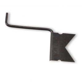 6 INVISIBLE BRONZE SUPPORTS FOR RODS