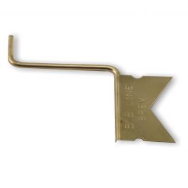 6 INVISIBLE BRASS SUPPORTS FOR BACCHET