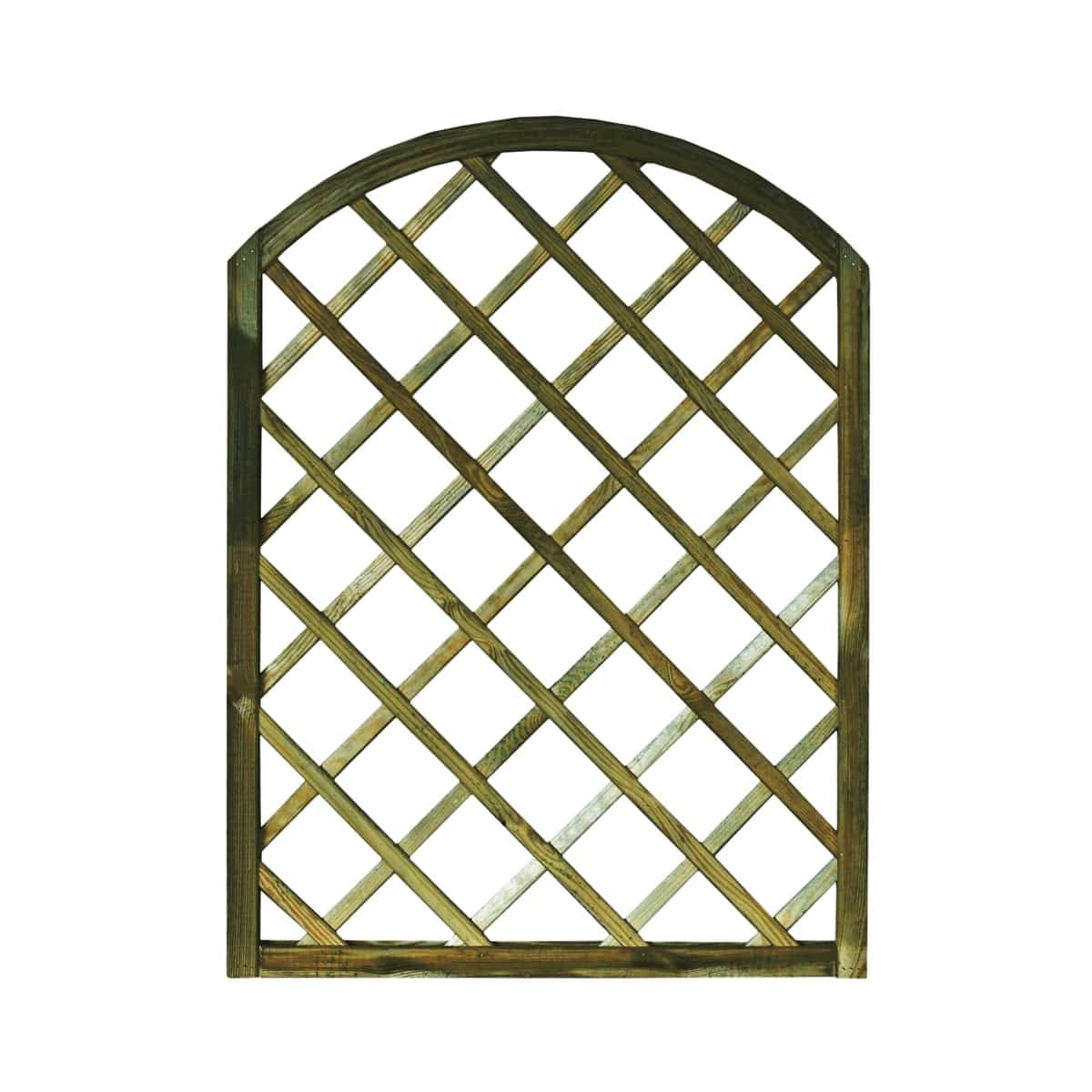 Bricocenter DIAGO ARCH GRATING 90 X 120 CM IN AUTOCLAVE-TREATED PINE WOOD