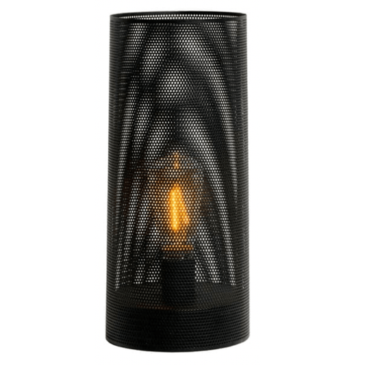 Casa STEBAN Black led lamp H 25 cm - Ø 12 cm