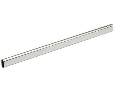 OVAL METAL CHROME TUBE FOR ARM 30X15X2000MM