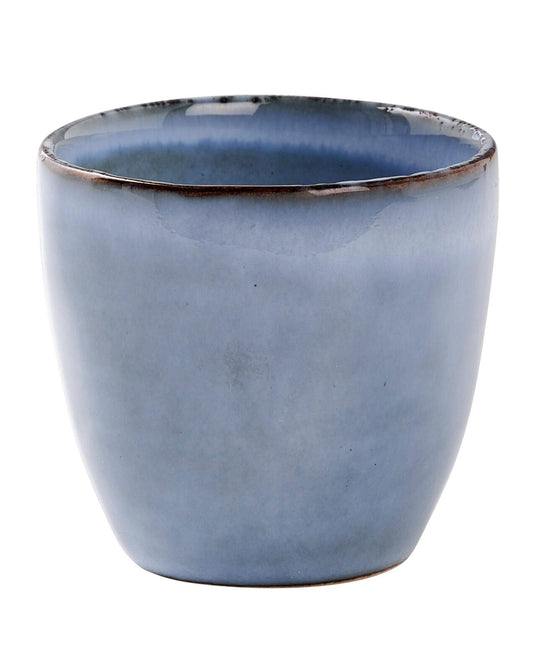 Maltashopper.com EARTH ICE Mug light blue H 6 cm - Ø 6 cm