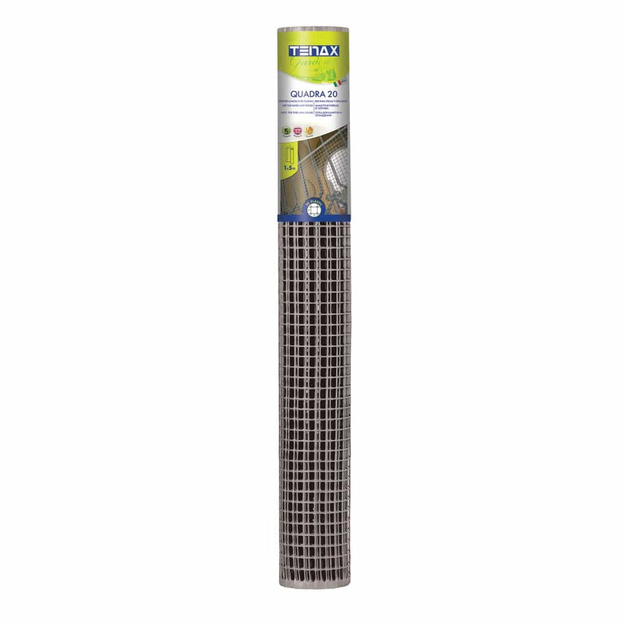 Bricocenter 20 SILVER PLASTIC SQUARE NET 1X5 M