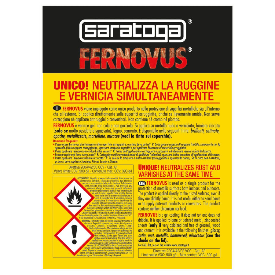 Bricocenter FERNOVUS ENAMEL METALLIC GREY 2.5 L