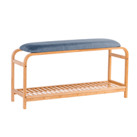 COOPER Gray bench H 45 x L 90 x D 30 cm - best price from Maltashopper.com CS648347