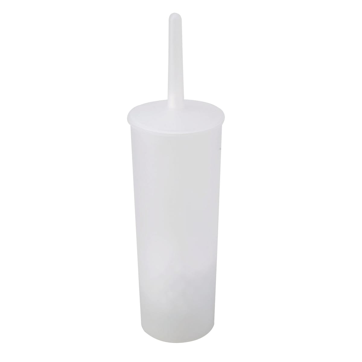 BABY TOILET BRUSH HOLDER WHITE PLASTIC