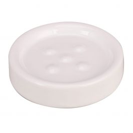 SOAP DISH ESSENTIAL CERAMIC WHITE TO