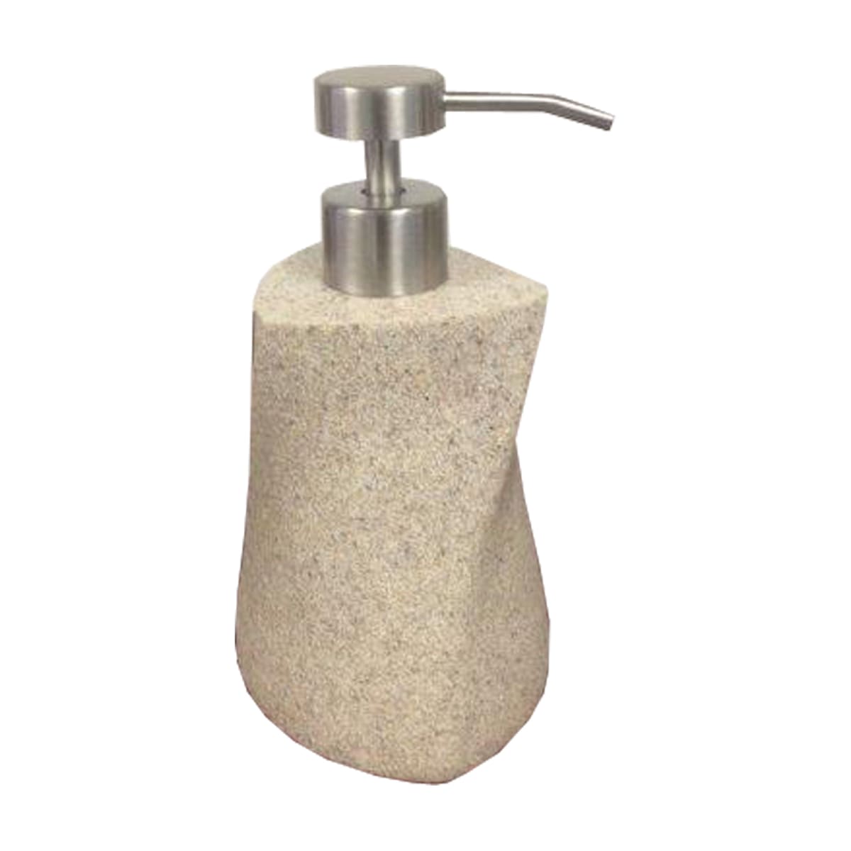 Bricocenter COUNTERTOP SOAP DISPENSER LIBRA SAND RESIN