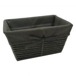 OSAKA GREY PAPER ORGANIZER BASKET 26 x 17 x H. 14 cm