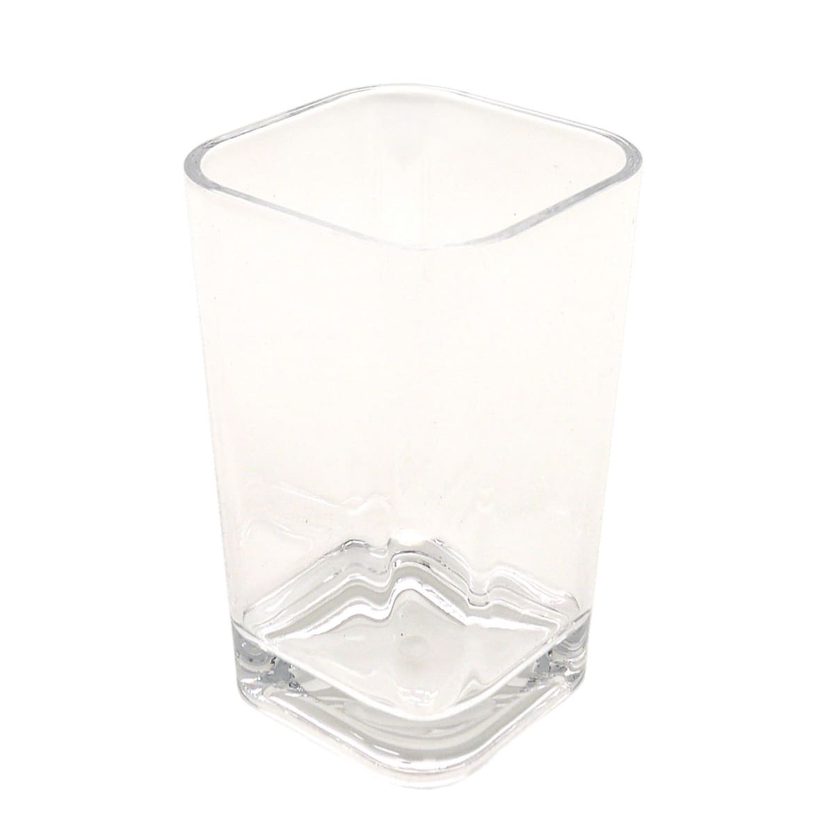 Bricocenter CLAIRE SENSEA TRANSPARENT PLASTIC TOOTHBRUSH HOLDER