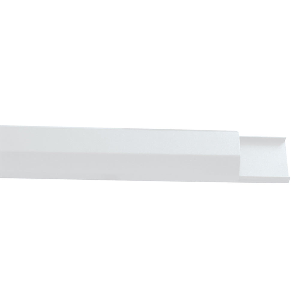CANALINA NASCONDI CAVI IN PVC BIANCA 60X