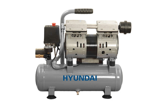 Bricocenter HYUNDAI SILENCED COMPRESSOR 6LT 1HP 8BAR