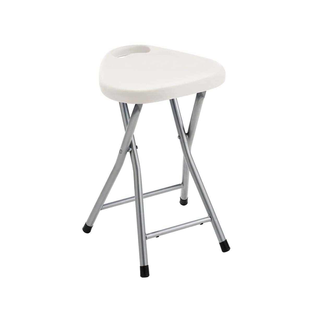 Bricocenter SGABELLO BAGNO PIEGHEVOLE BIANCO PLASTICA