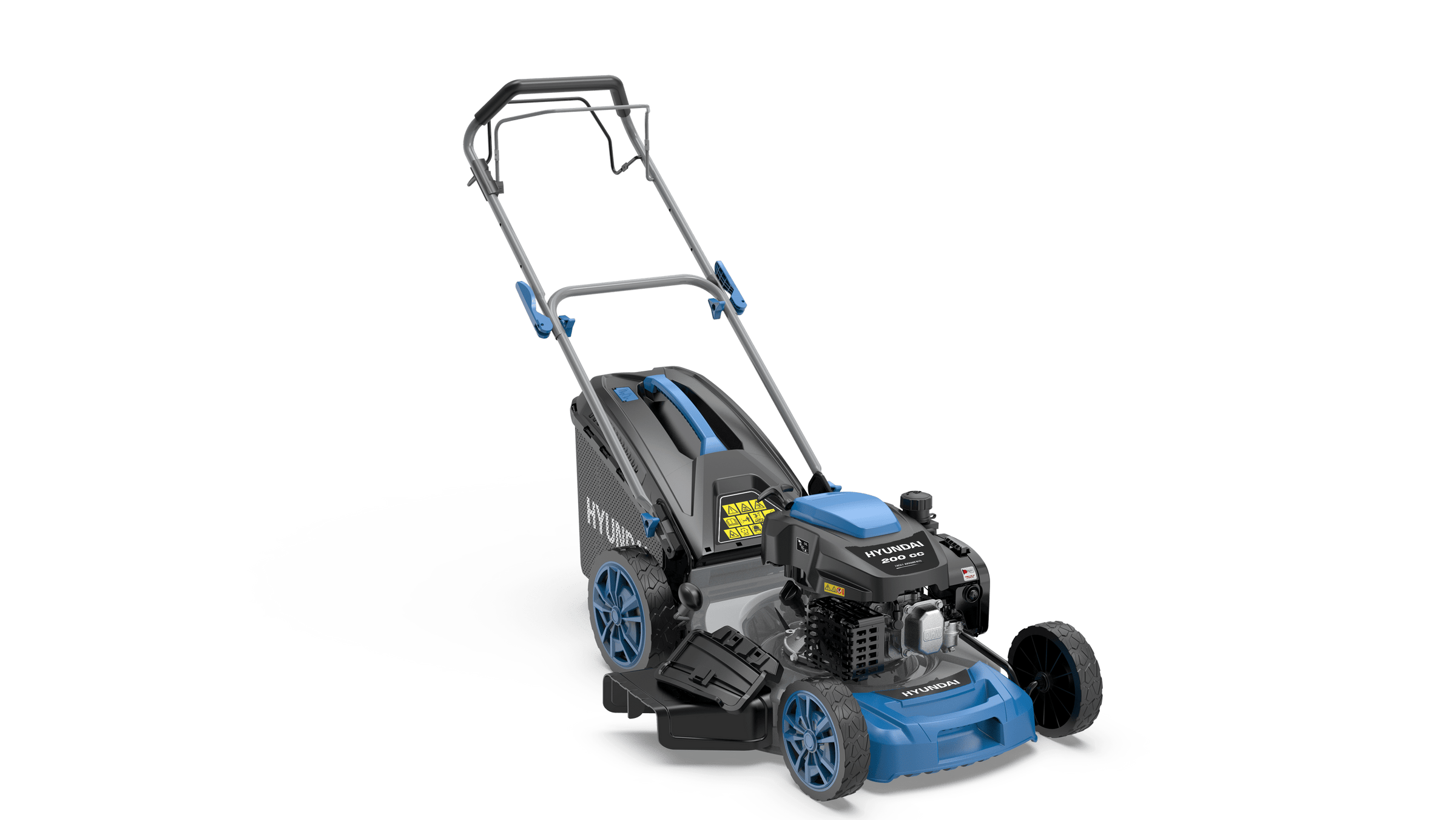 Bricocenter RASAERBA A SCOPPIO HYUNDAI TRAZIONATO 224CC LARGHEZZA TAGLIO 56CM