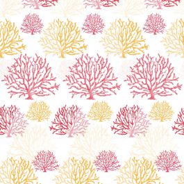 CORAL VINYL SHOWER CURTAIN L240 H200 CM