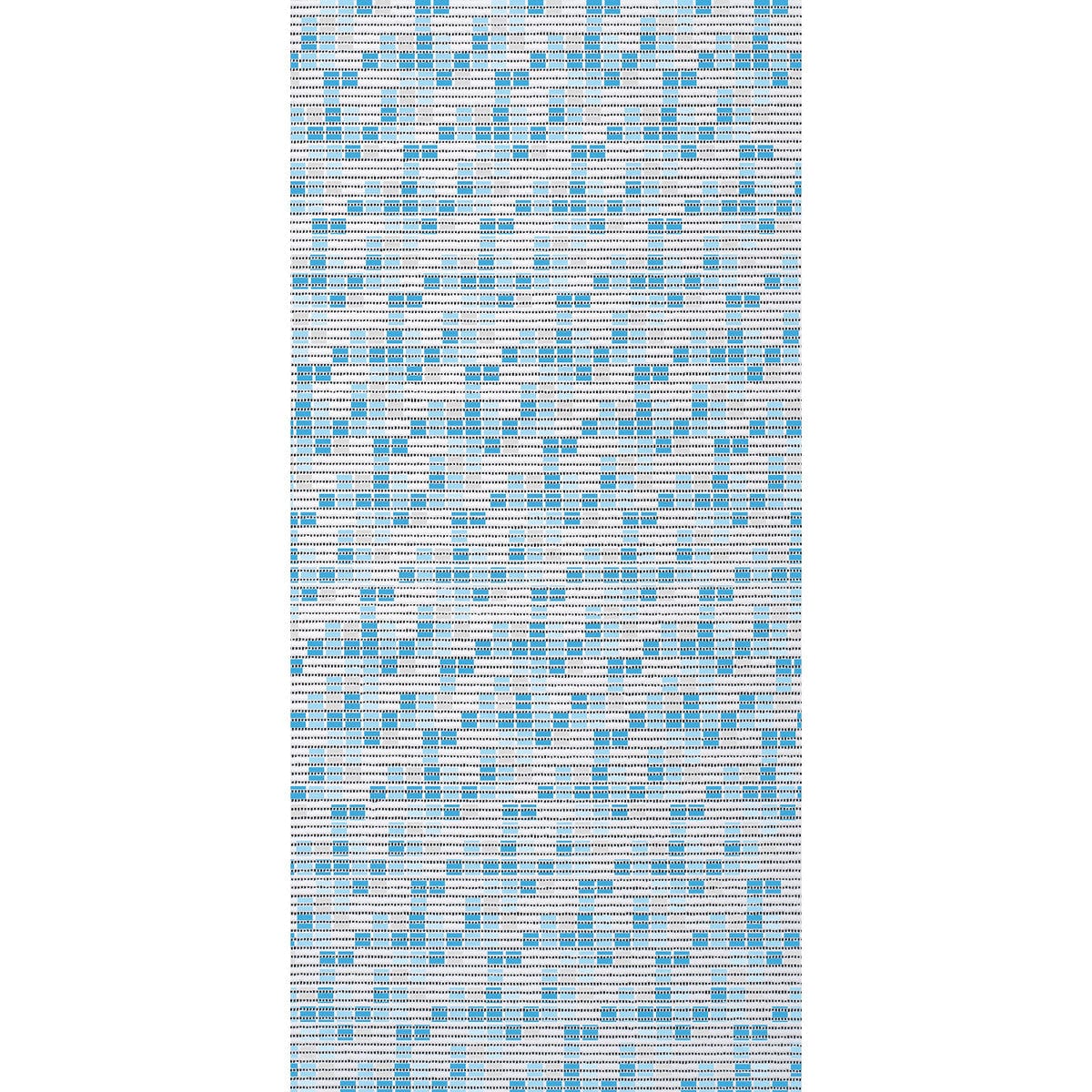 Bricocenter MOSAIC SHOWER CURTAIN LIGHT BLUE L 240 H 200 CM VINYL