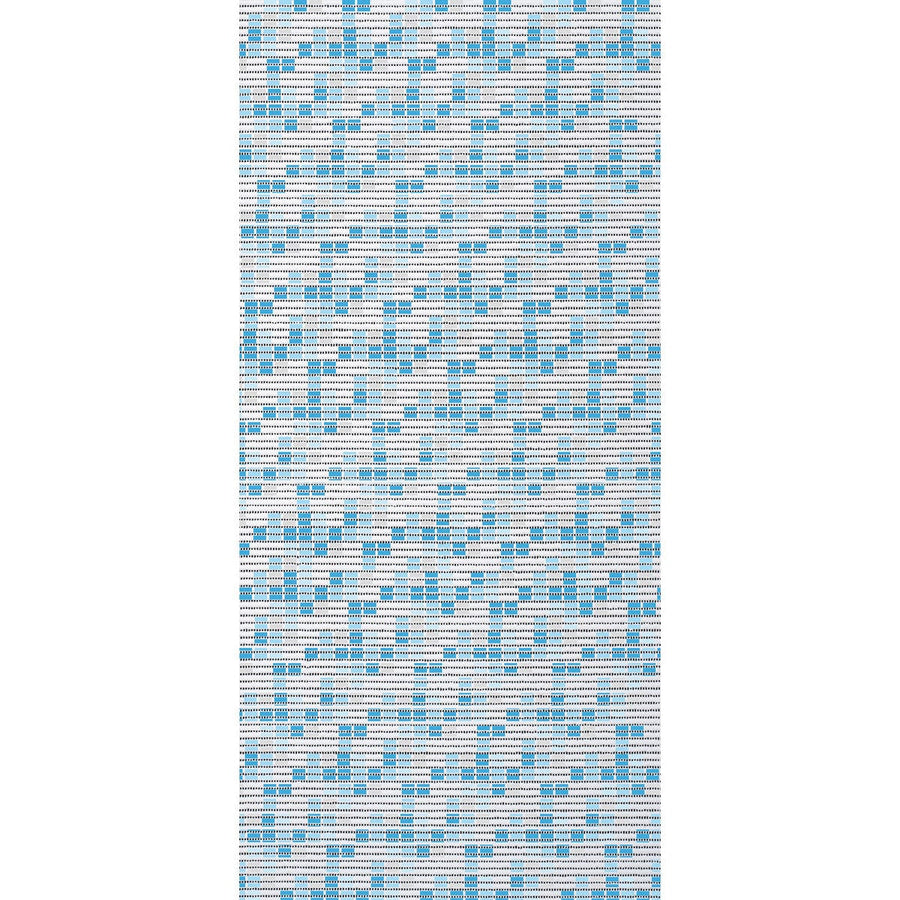 Bricocenter MOSAIC SHOWER CURTAIN LIGHT BLUE L 240 H 200 CM VINYL