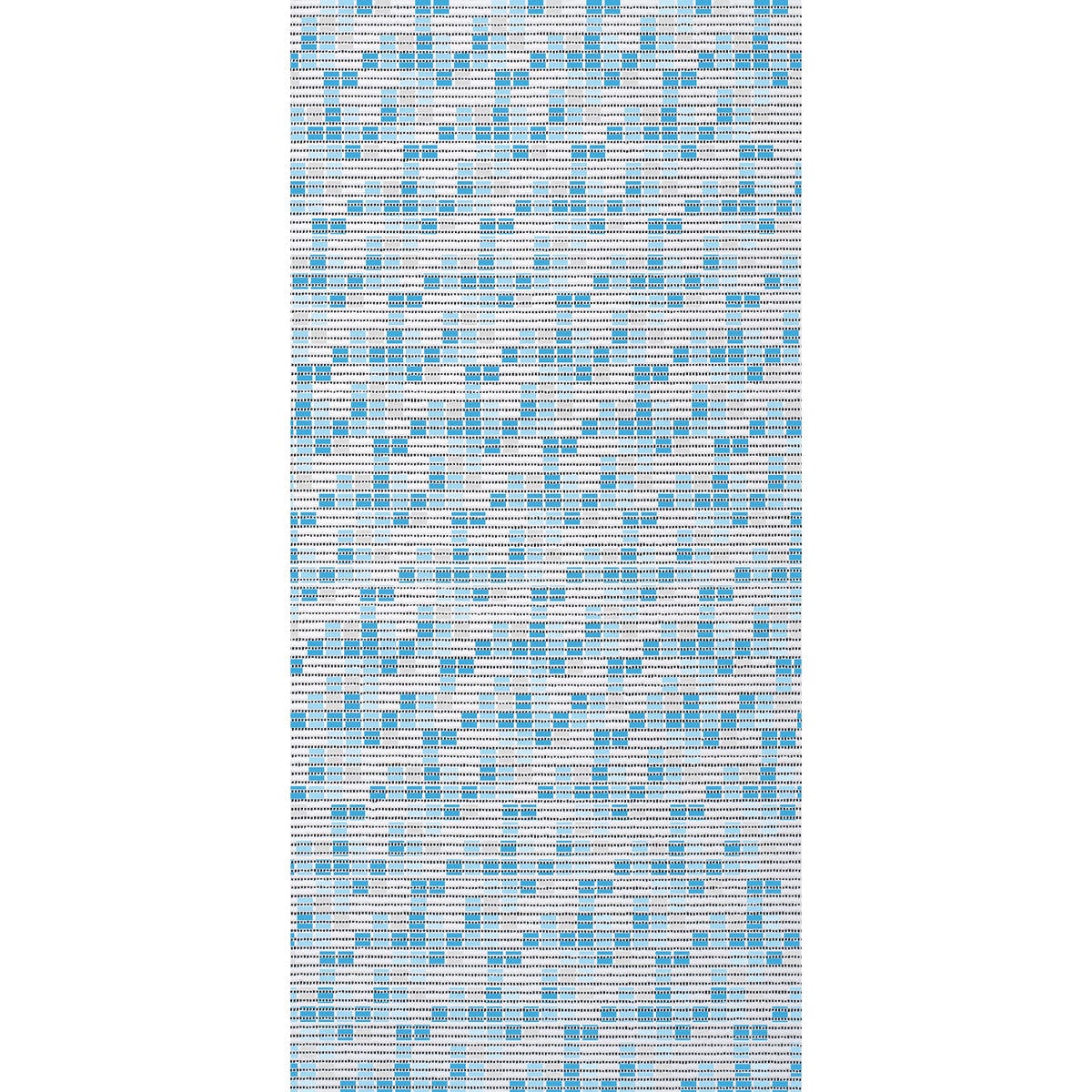 Bricocenter SHOWER CURTAIN VINYL MOSAIC LIGHT BLUE L 180 H 200 CM