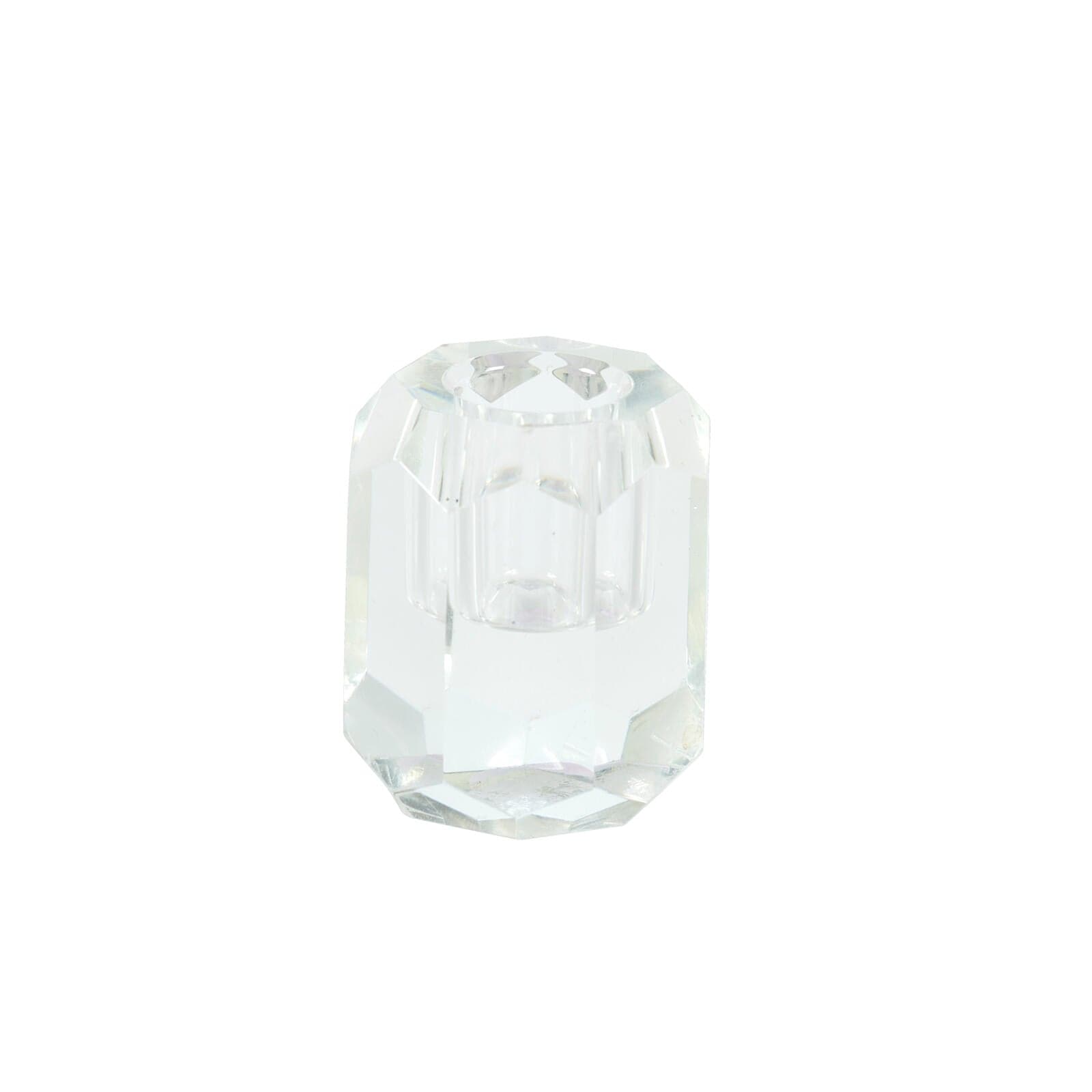 CRISTA candlestick, H 6cm, 1 piece, 3 color variants - best price from Maltashopper.com CS667324