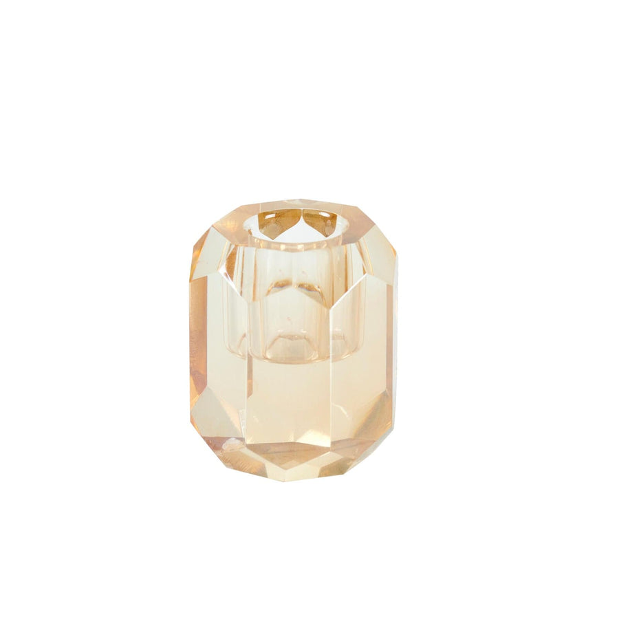 Casa CRISTA candlestick, H 6cm, 1 piece, 3 color variants