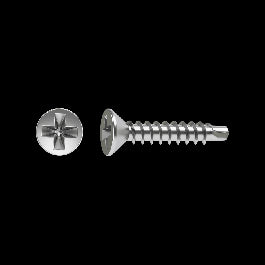 COUNTERSUNK HEAD SCREWS FOR METAL AUTOPERFO