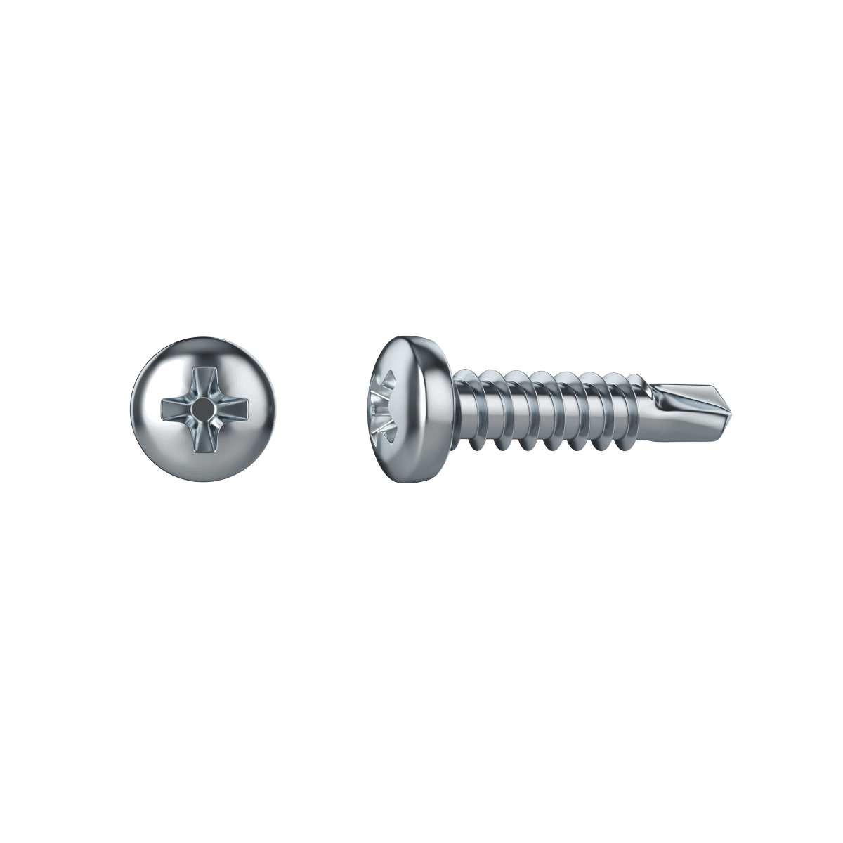 SELF TAPPING STEEL ROUND HEAD SCREW