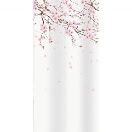 SAKURAL SHOWER CURTAIN 180 H 200 CM FABRIC