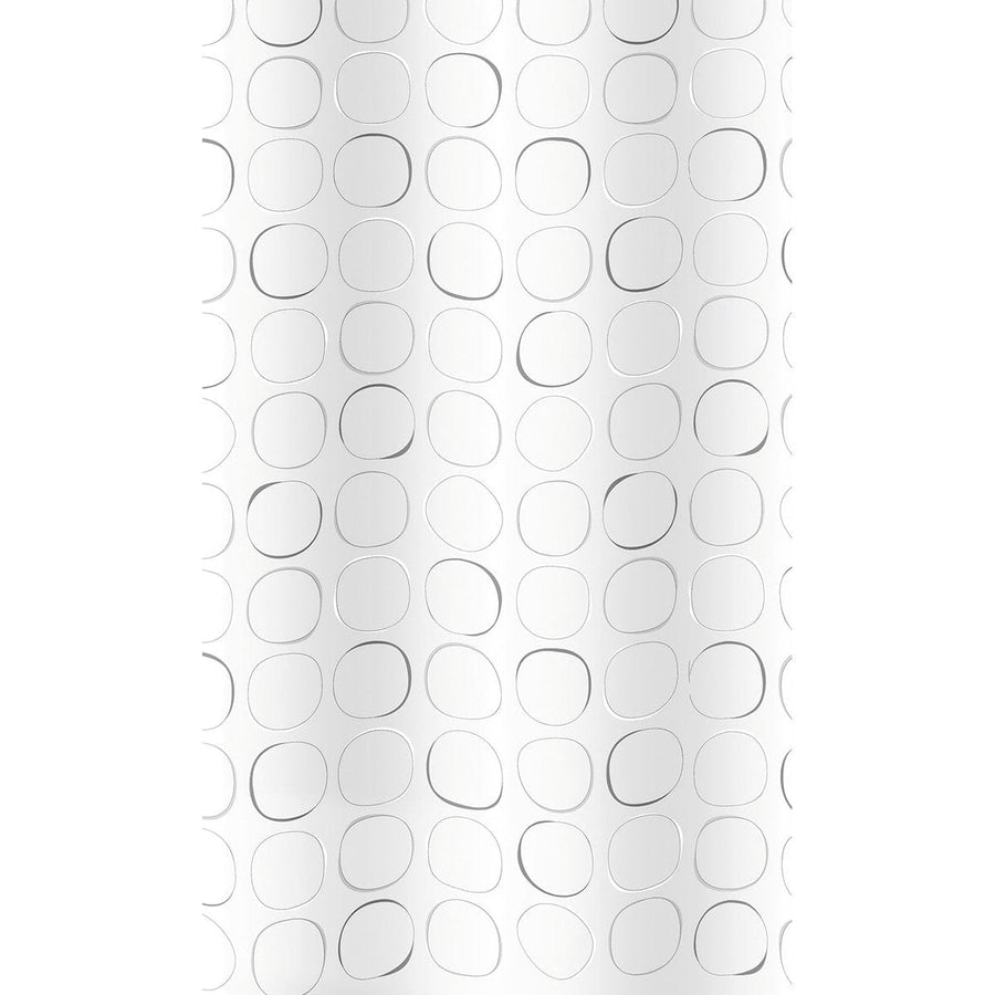 Bricocenter CIRCLE SHOWER CURTAIN W 180 H 200 CM FABRIC