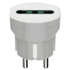 STAGGERED ADAPTER S17+UNIV. 90o WHITE