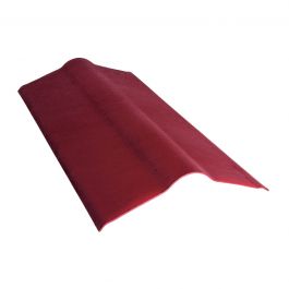 CORRUGATED RIDGE 100X50 INTENSE RED