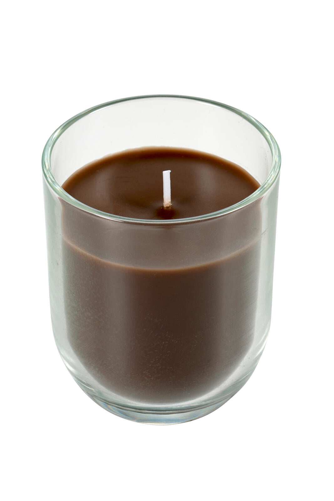 FLAM Candle - brown, H 8 cm - Ø 7 cm - best price from Maltashopper.com CS674940-BROWN