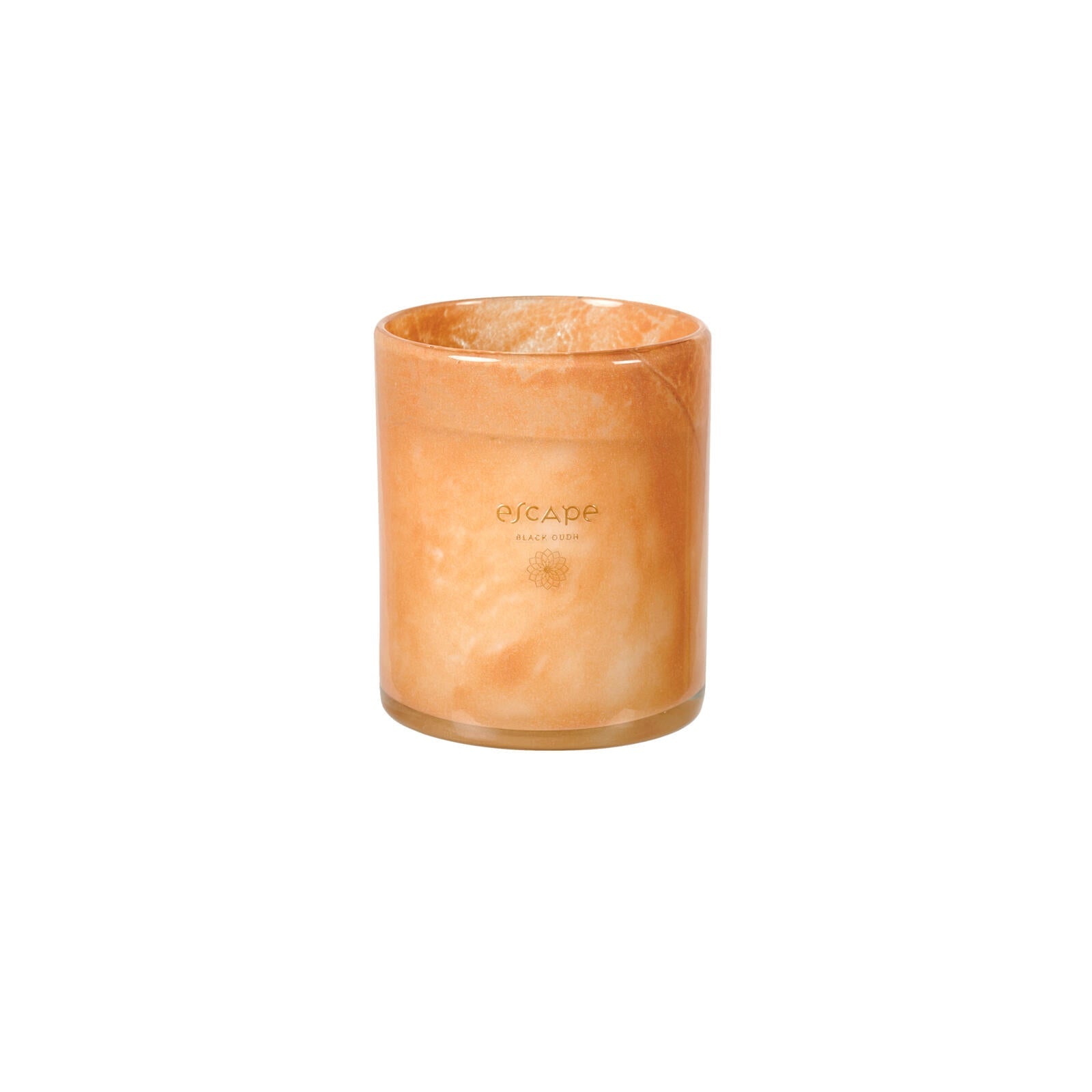 OUDH Scented candle in white, antique pink vase H 10 cm - Ø 8,5 cm - best price from Maltashopper.com CS675976