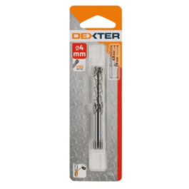 DEXTER METAL DRILL BIT DIAM 4MM. LONG