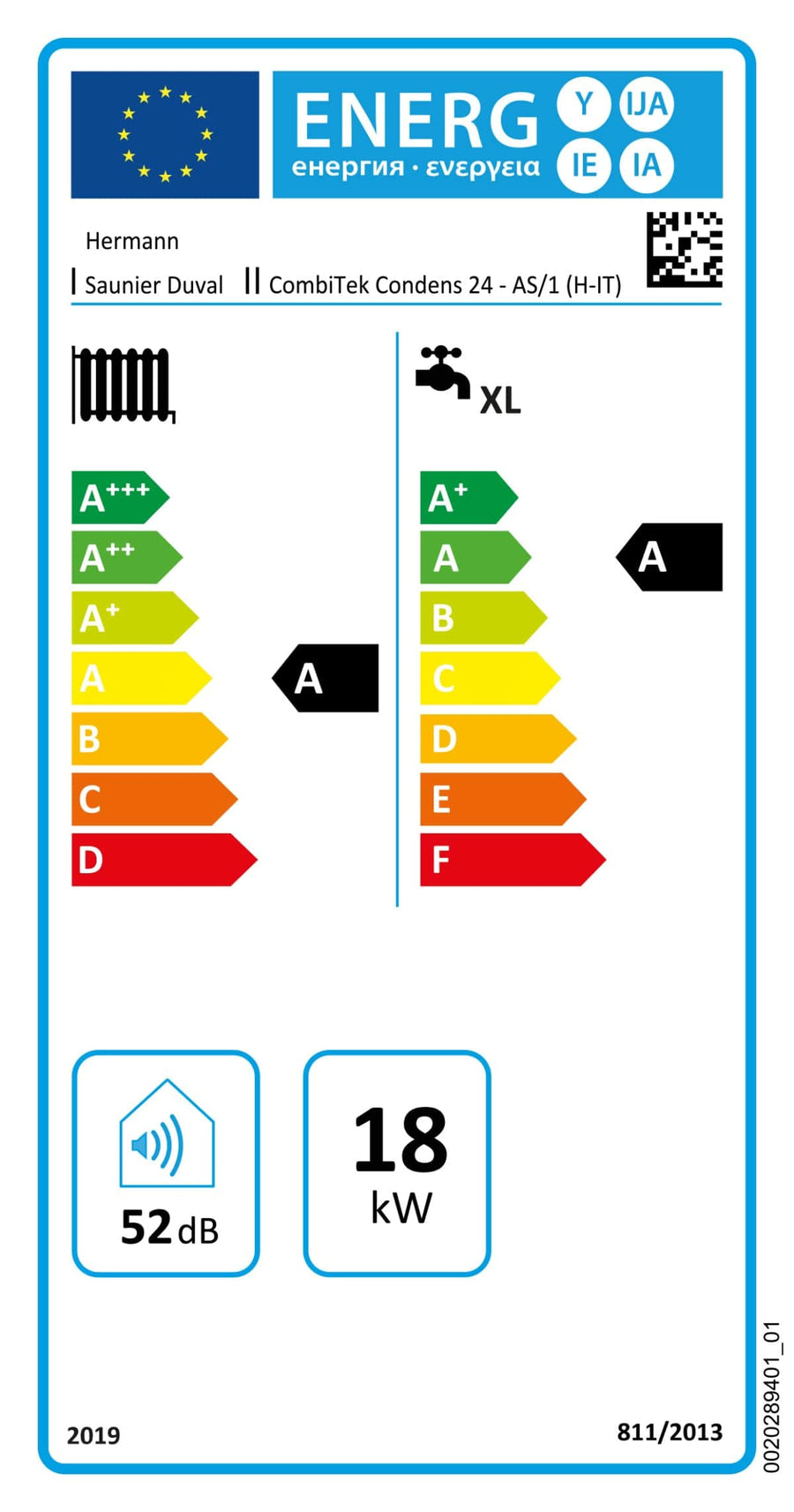 Bricocenter COMBITEK 24-AS/1 WALL-HUNG METHANE CONDENSING BOILER