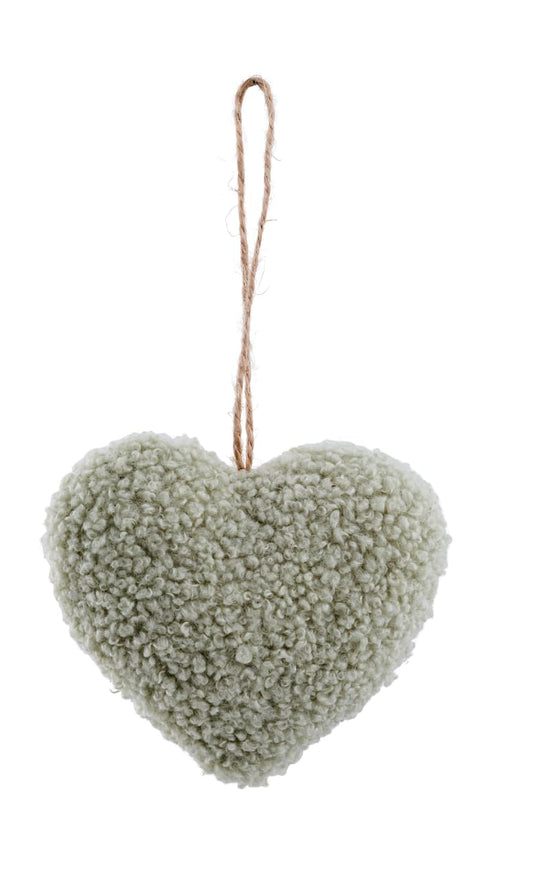 Casa TEDDY HANGING DECO HEART 10CM