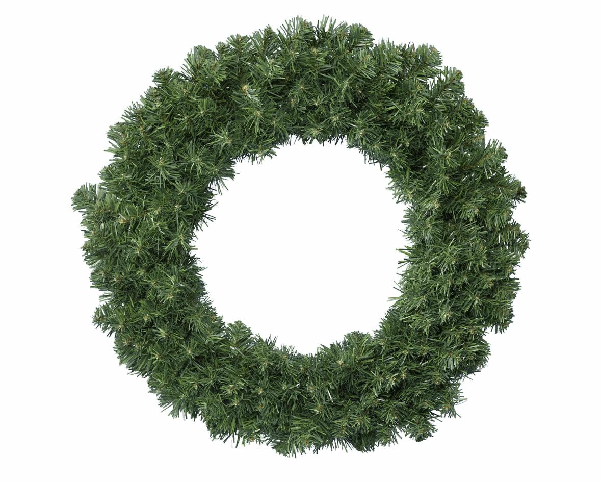 Green wreath, 50 cm in diameter
