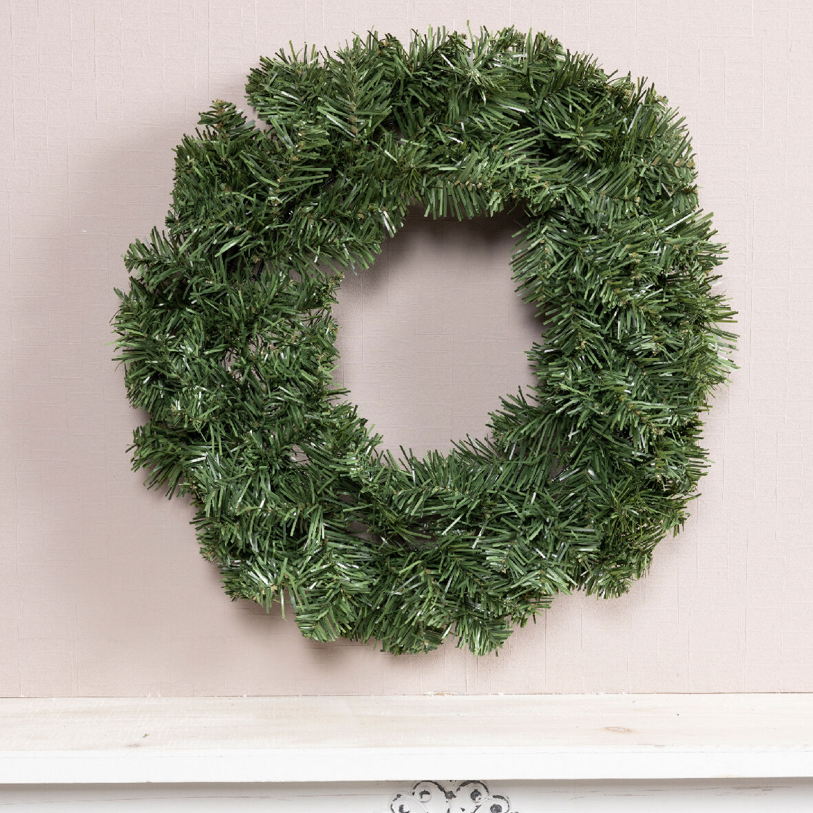 Green wreath, 50 cm in diameter