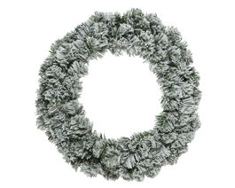 SNOWY WREATH DIAM. 50CM