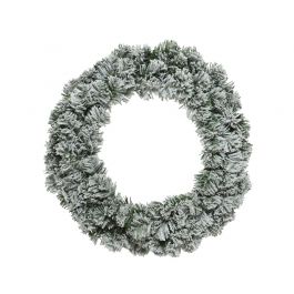 SNOWY WREATH DIAM. 50CM