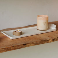 OUDH Scented candle in white, antique pink vase H 10 cm - Ø 8,5 cm - best price from Maltashopper.com CS675976