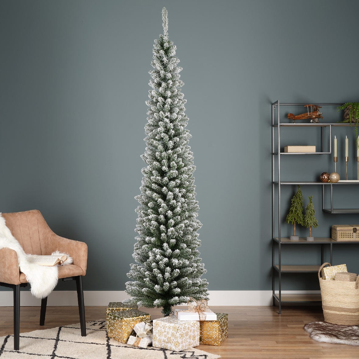 Bricocenter SNOWY SLIM CAVALESE TREE H240CM