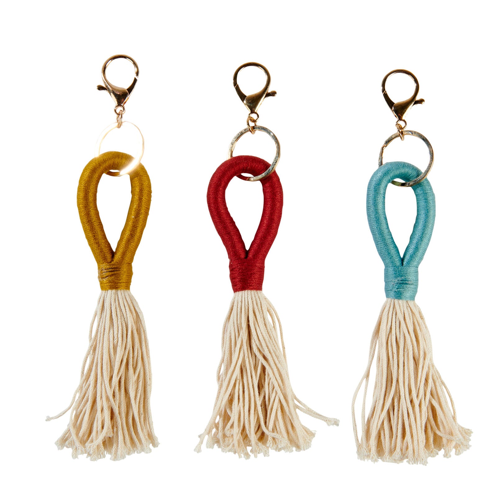 KNOT KEY CHAIN 3 COL