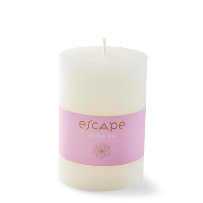 ESCAPE PURPLE IRIS Light violet scented candle