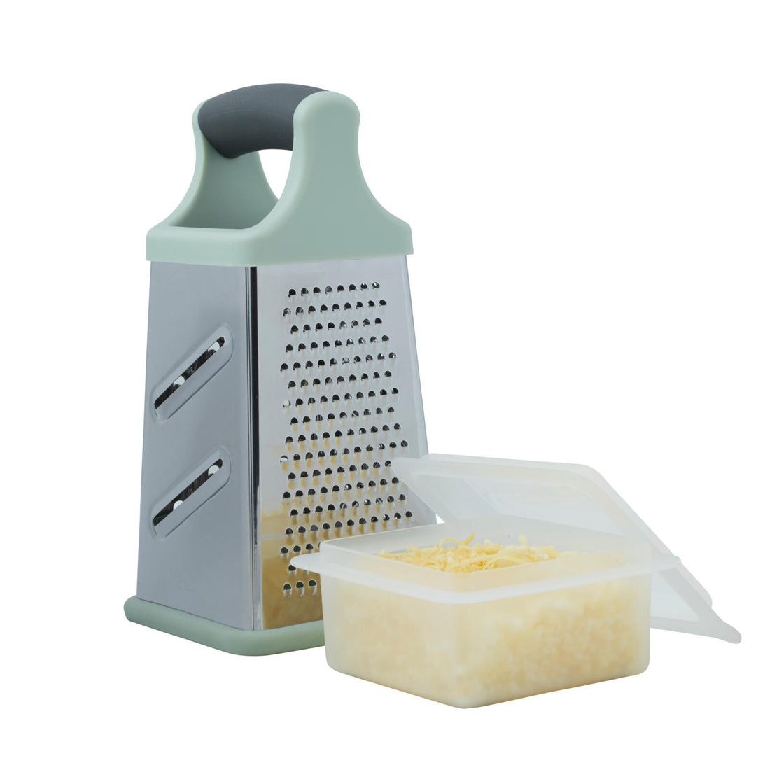 CUISINO Tower grater with mint drawer H 21 x W 10.5 x D 8 cm