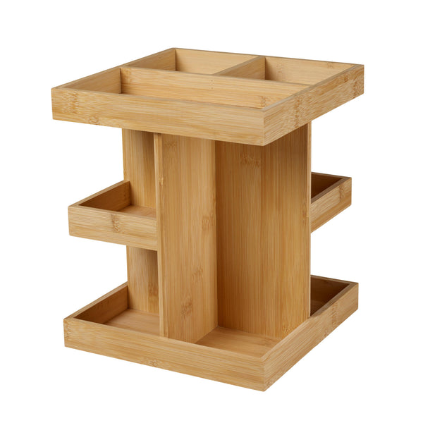 BAMBOO Natural object holder, H 27,5 x W 22,5 x D 22,5 cm