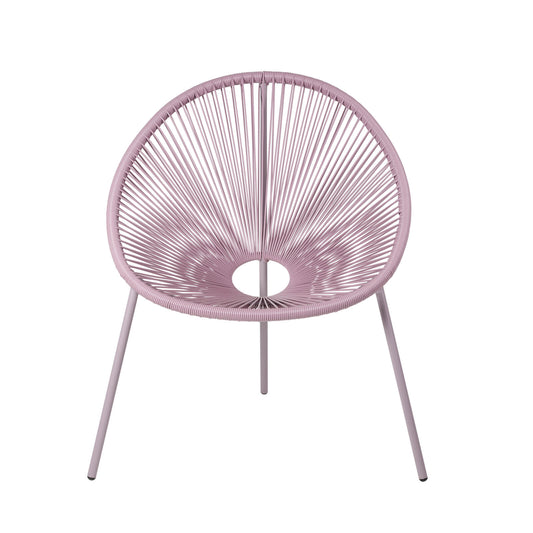 Casa ACAPULCO LOUNGE CHAIR LILAC