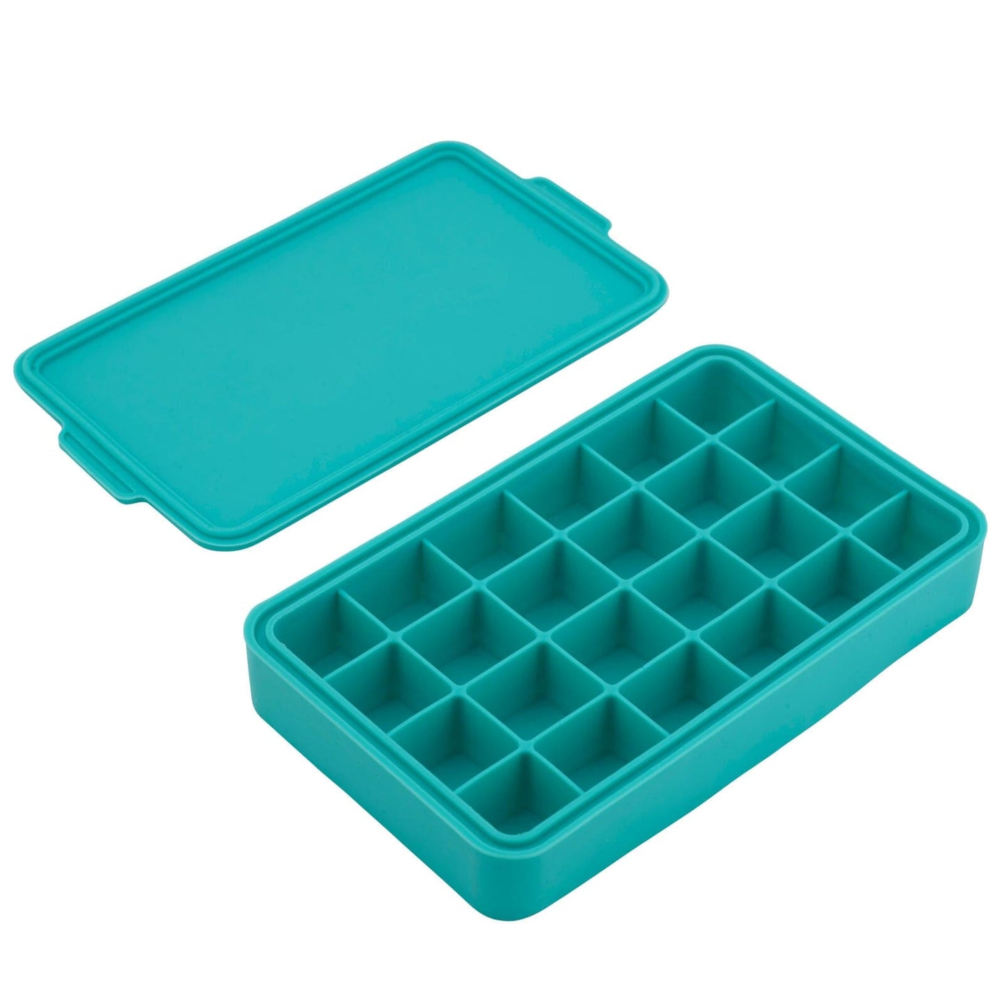 Casa REFRESH ice cube mould aqua, W 13 x L 21 cm