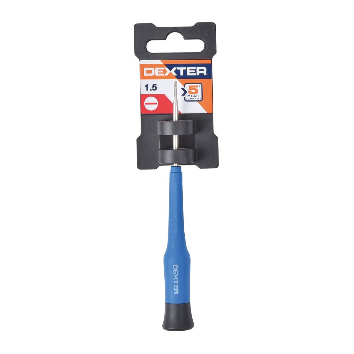 DEXTER PRECISION SCREWDRIVER SL SL 1.5X50MM, CHROME VANADIUM