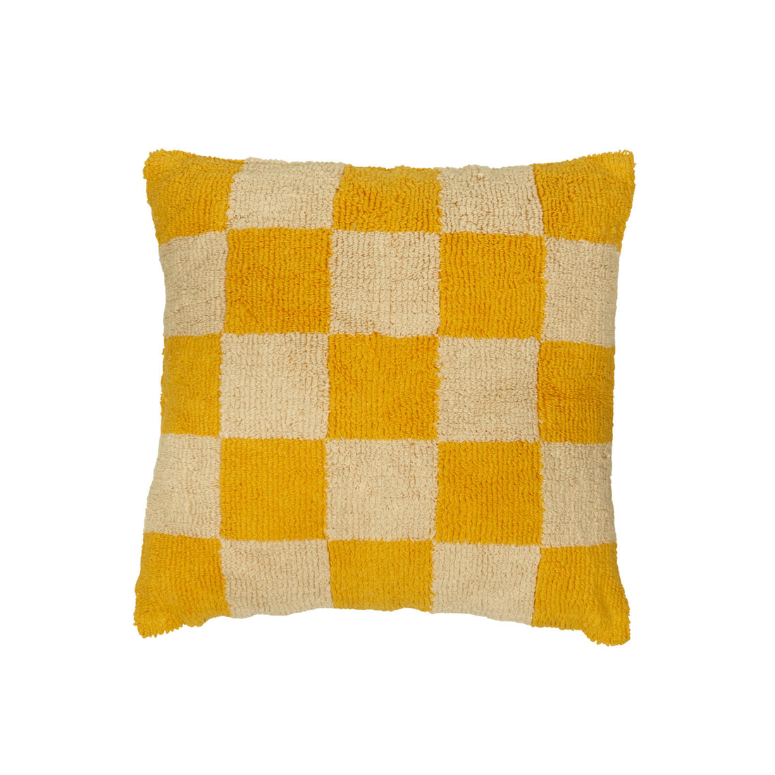 QUADRADO Yellow pillow